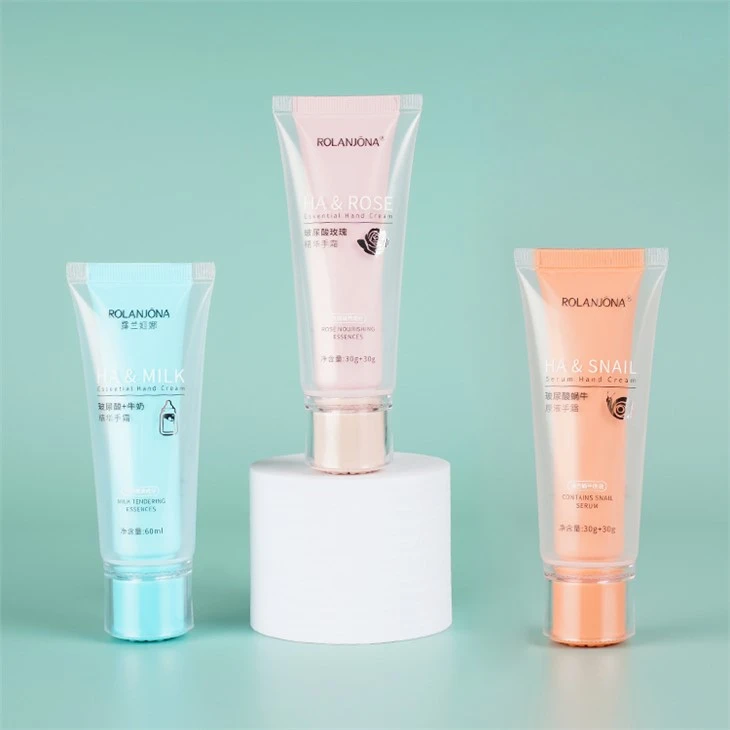 60g Skincare Lotion Cream Container Packaging 2 In 1 Dual Chamber Tube Packaging