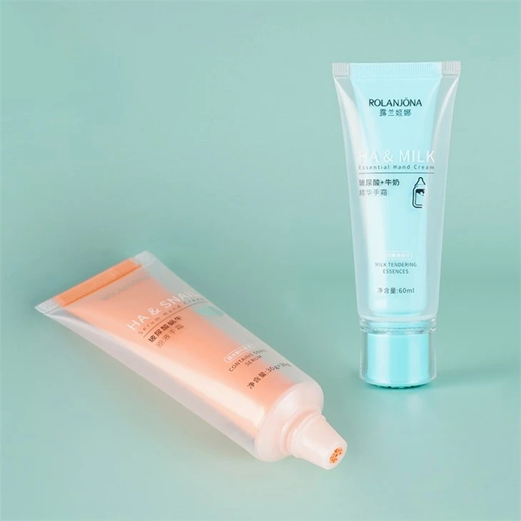 60g Skincare Lotion Cream Container Packaging 2 In 1 Dual Chamber Tube Packaging