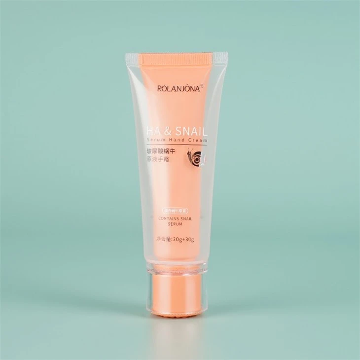 60g Skincare Lotion Cream Container Packaging 2 In 1 Dual Chamber Tube Packaging